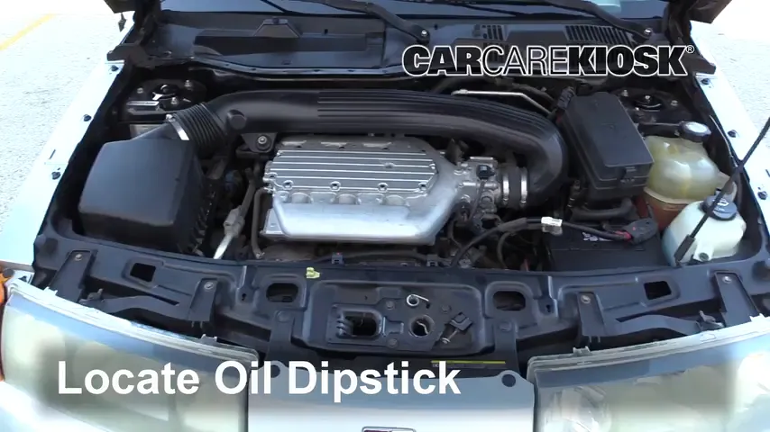 2004 Saturn Vue 3.5L V6 Oil Check Oil Level